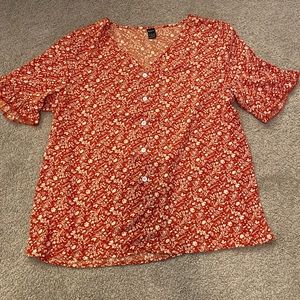 SHEIN Flowy Floral Top